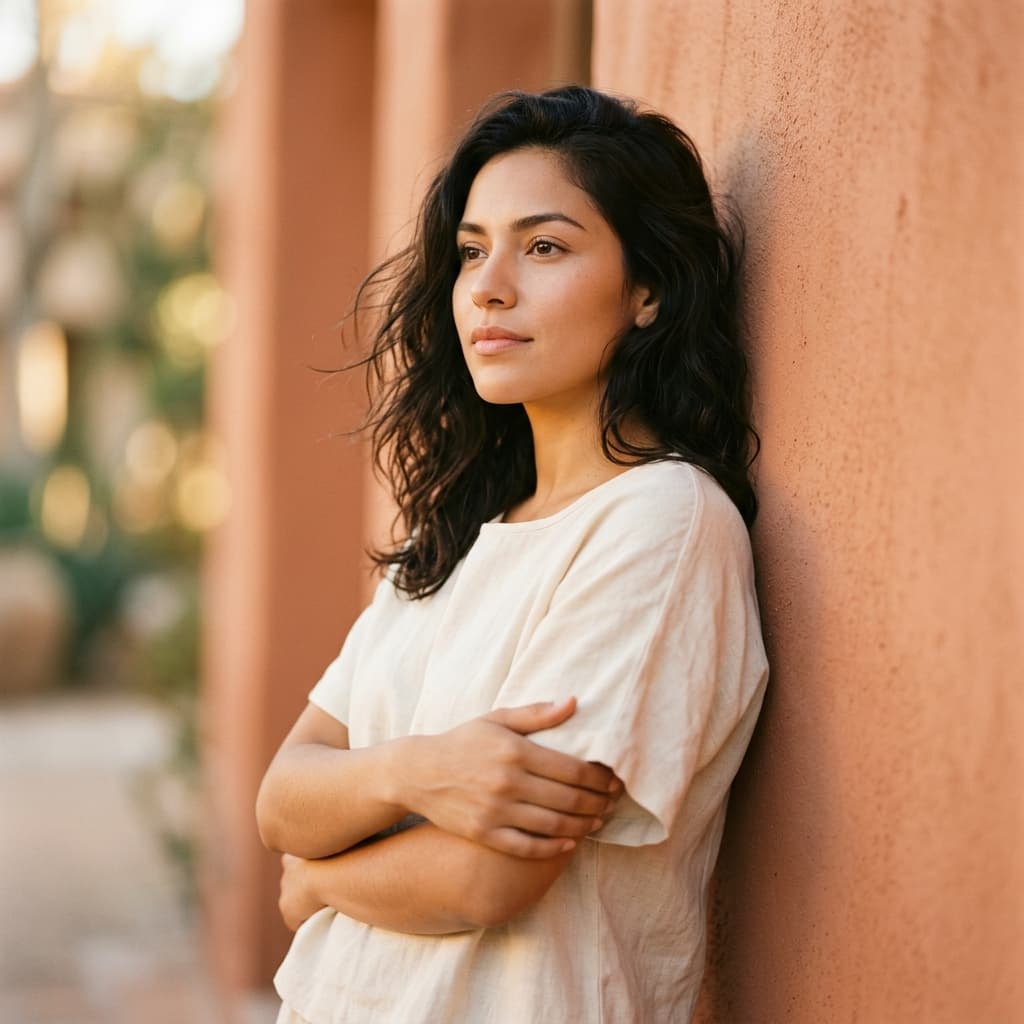 Mujer pensativa mostrando impacto de la dependencia emocional en su vida diaria